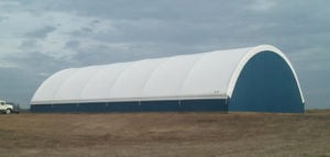 fabric building exhibit at wps trade show
